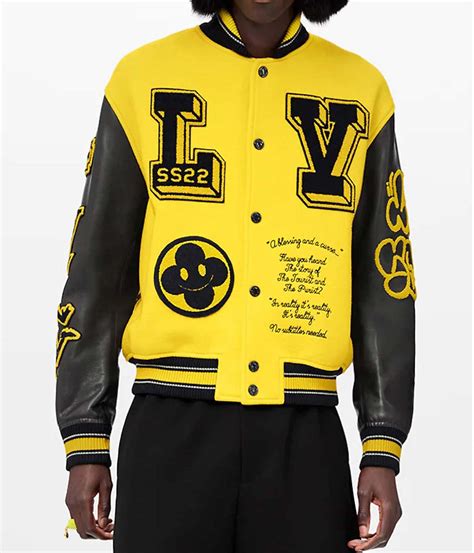 men's lv jacket|louis vuitton varsity jacket men.